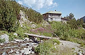 Pirin mountains - at the slopes of Vihren,  Vihren hut 